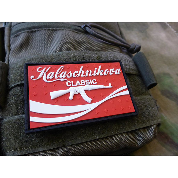 JTG RED CLASSIC Patch / JTG 3D Rubber Patch