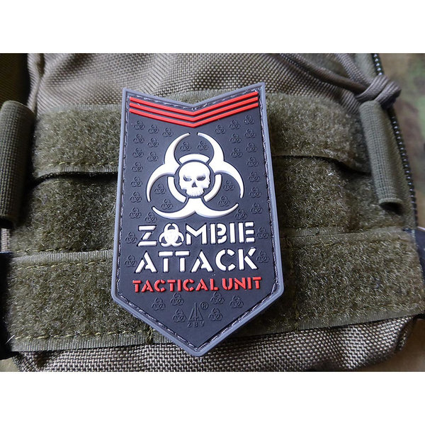 JTG - Zombie Attack Patch, swat / 3D Rubber patch