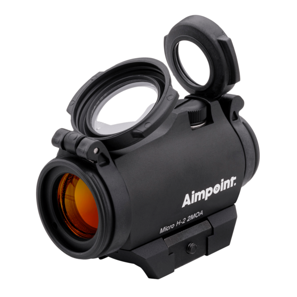 Aimpoint Mod. Micro H-2 2 MOA / Schwarz / incl. Adapter Weaver / Picatinny