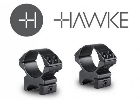 HAWKE   30 mm Ringmontage Mittel für Weaver Schiene Zielfernrohr-Halterung